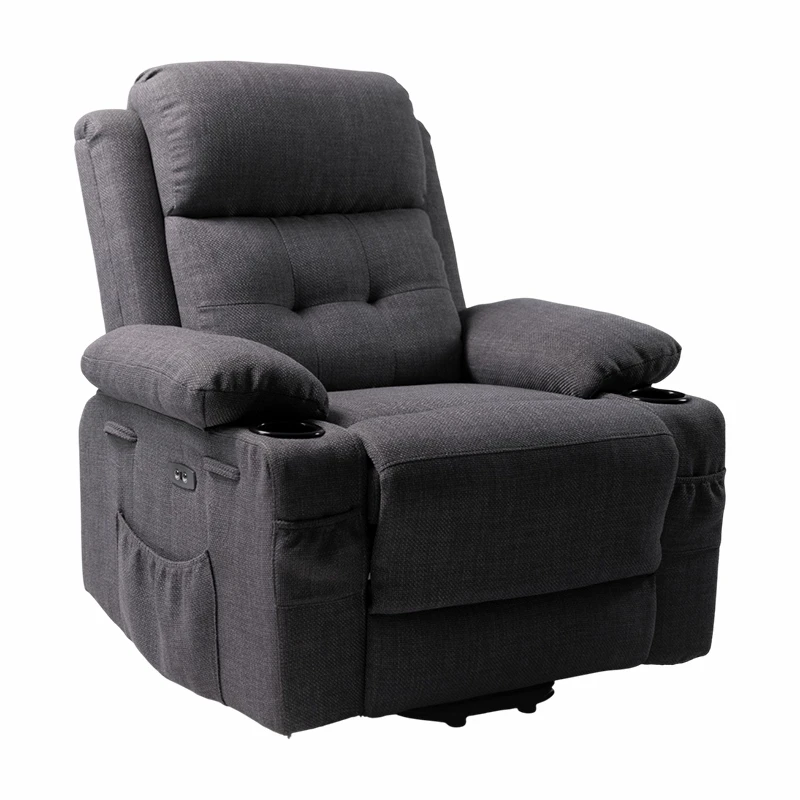 Silla elevadora eléctrica totalmente reclinable